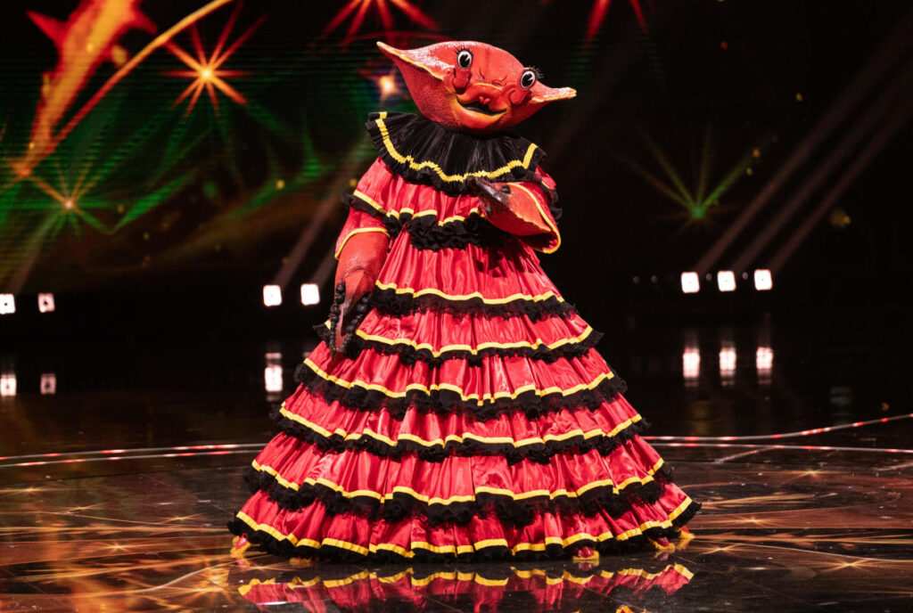 Who is Dressed Crab up against in The Masked Singer final? (ITV)