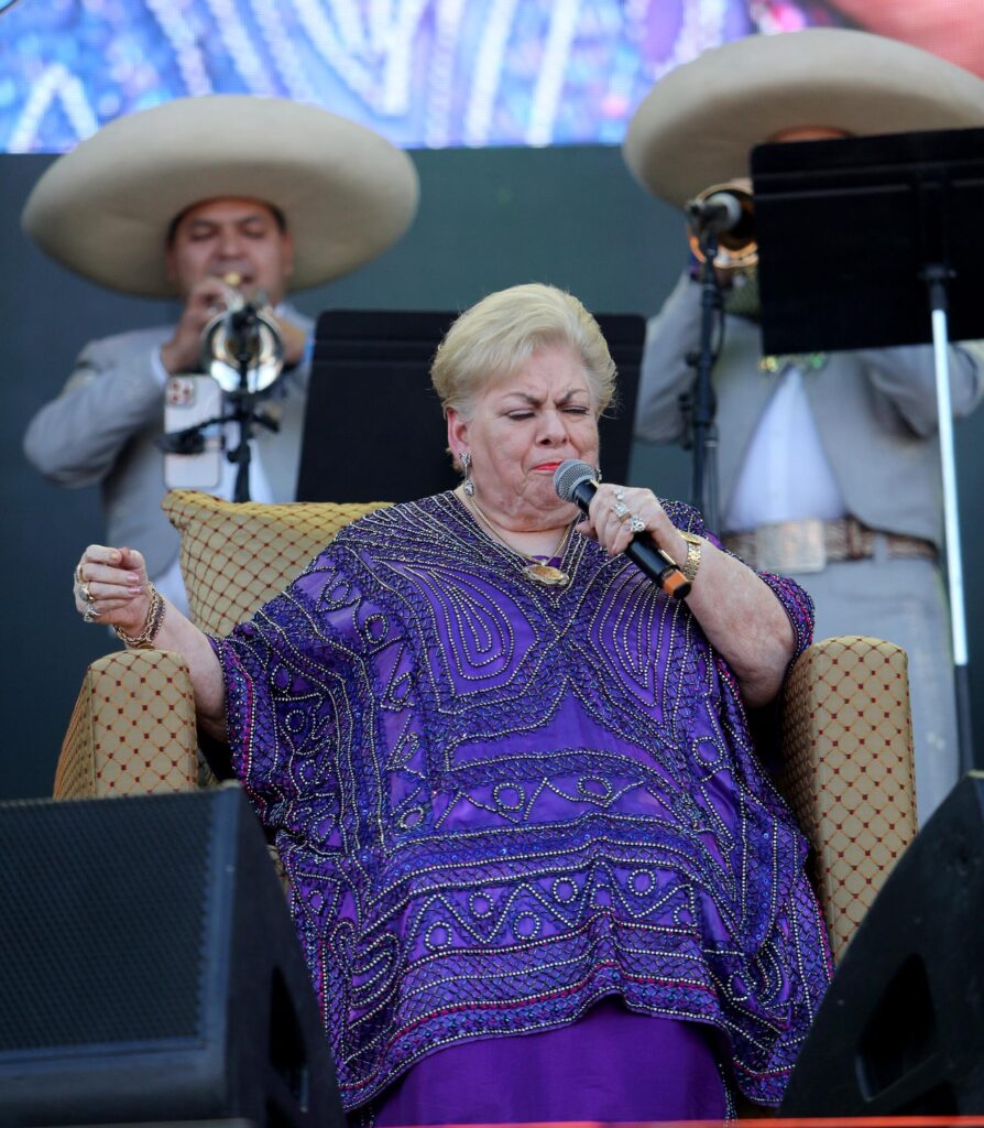 Paquita la del Barrio se presentó esa vez en Los Angeles tras haber estado