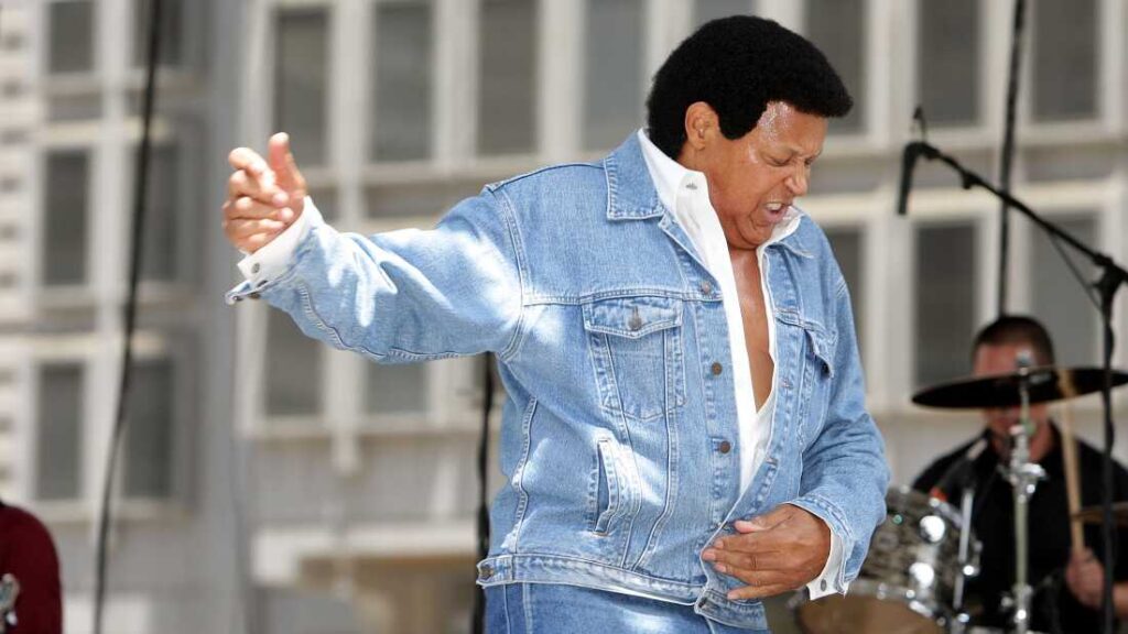 Chubby Checker performs a free concert in Philadelphia to celebrate the 50th anniversary of "The Twist."