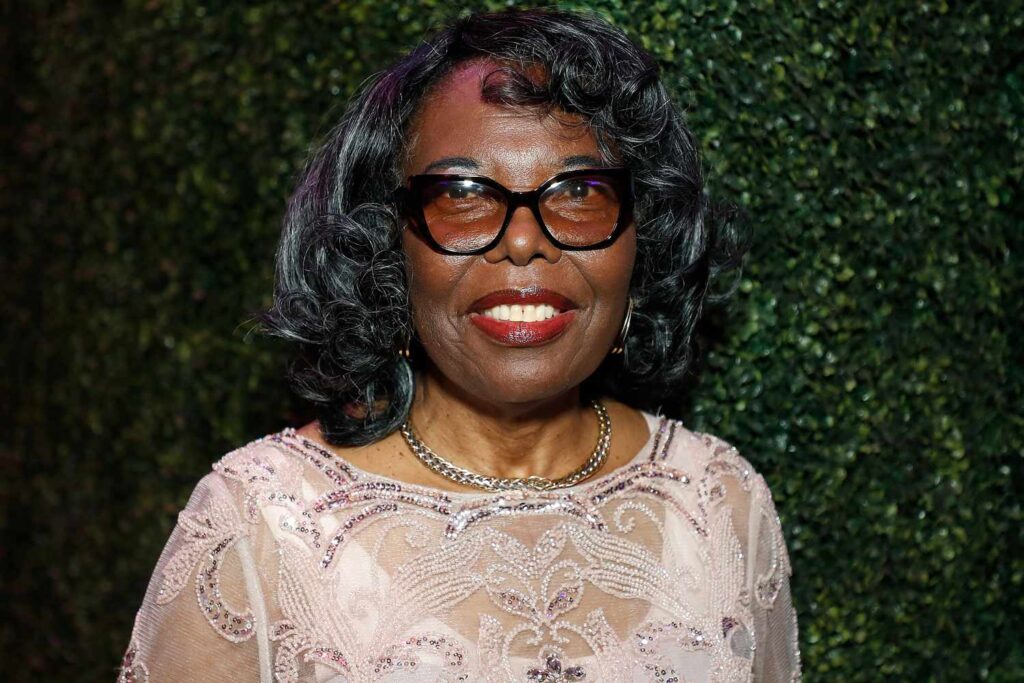 Mother of Biggie Smalls, Voletta Wallace attends the Lincoln Center orchestral tribute to Notorious B.I.G at Lincoln Center for the Performing Arts on June 10, 2022 in New York City.