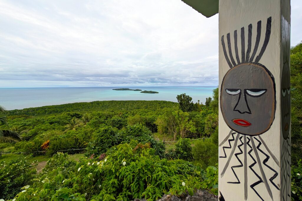 A view from Babeldaob Island’s northern tip in Ngarchelong State, Palau appears on Dec. 27, 2024