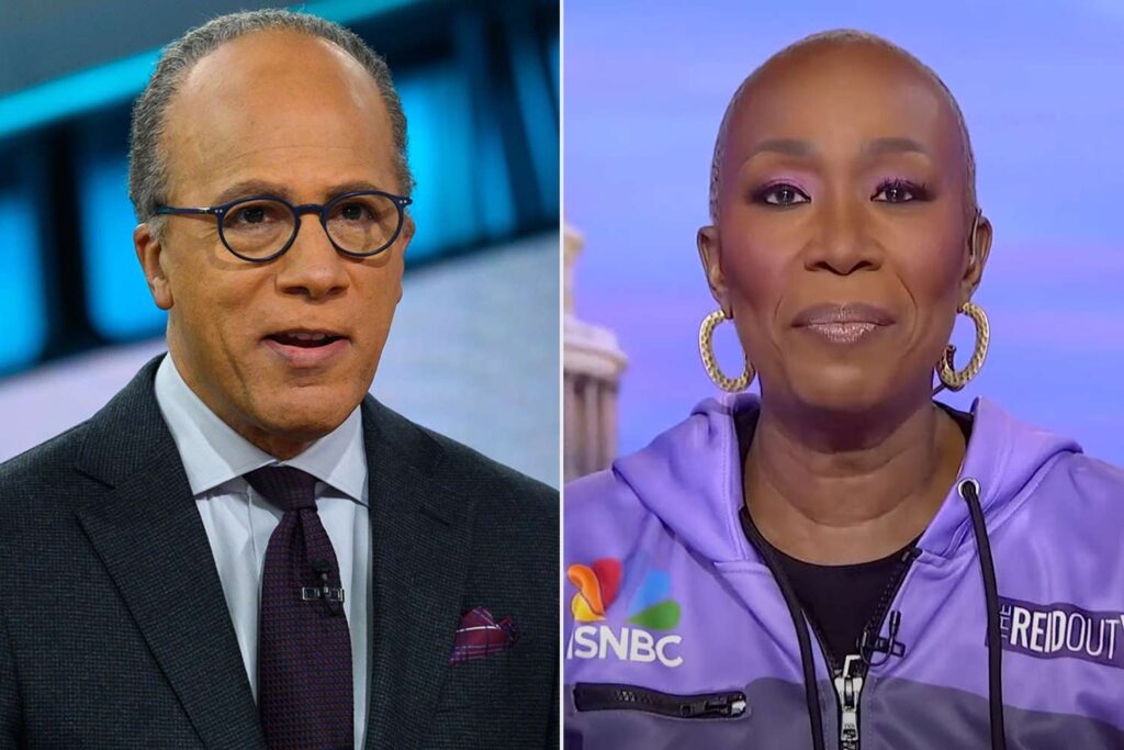 Lester Holt, Joy Reid