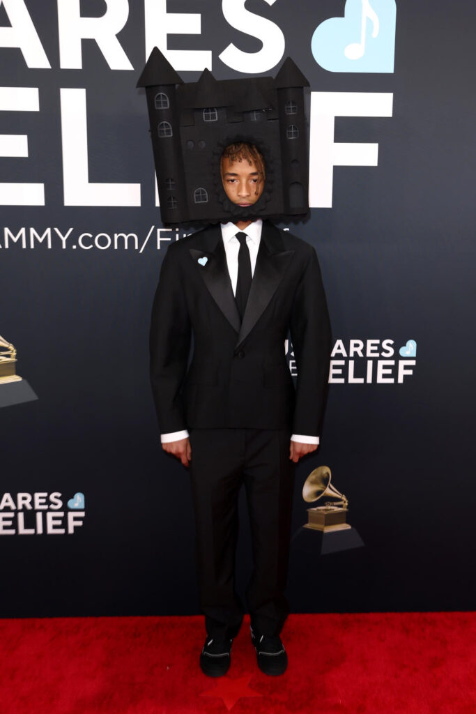 Jaden Smith on the red carpet.