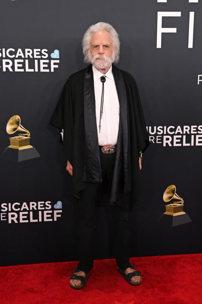 Bob Weir on the red carpet.